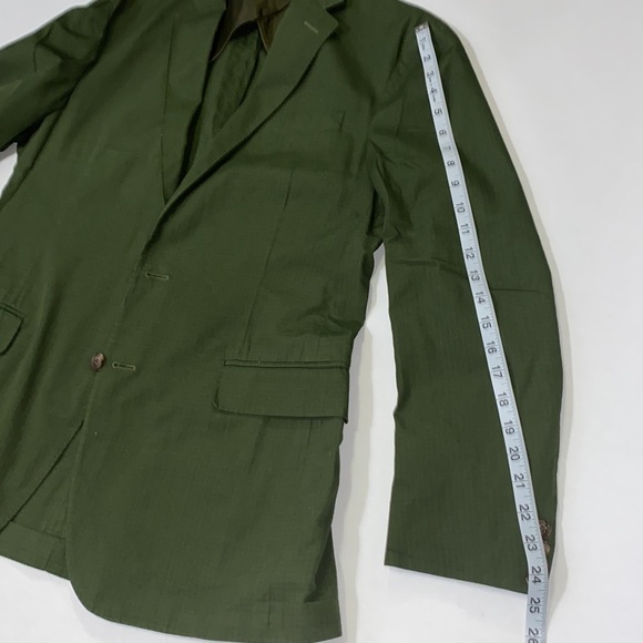 Polo by Ralph Lauren Morgan 2 button blazer in Olive fits 40 S - Picture 3 of 4